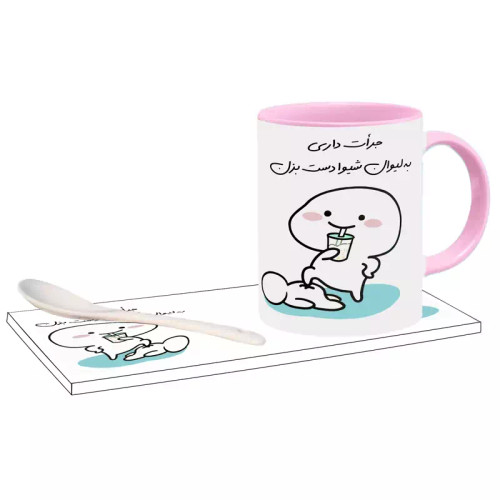 ماگ ( جعبه کادویی رایگان) جرات داری اسم شیوا ، . .