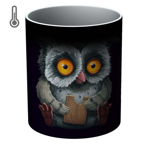 ماگ ( جعبه کادویی رایگان) حرارتی آتوسا جغد Temp Owl 005