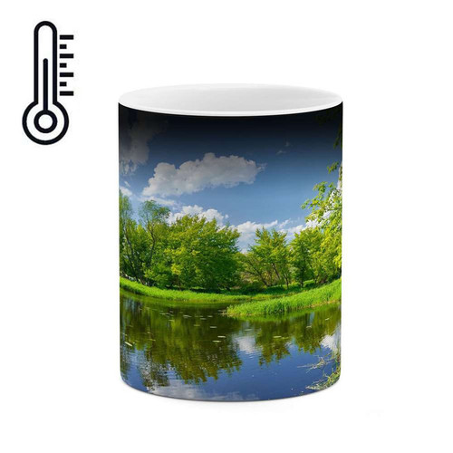 ماگ ( جعبه کادویی رایگان) حرارتی منظره کد mgh13193
