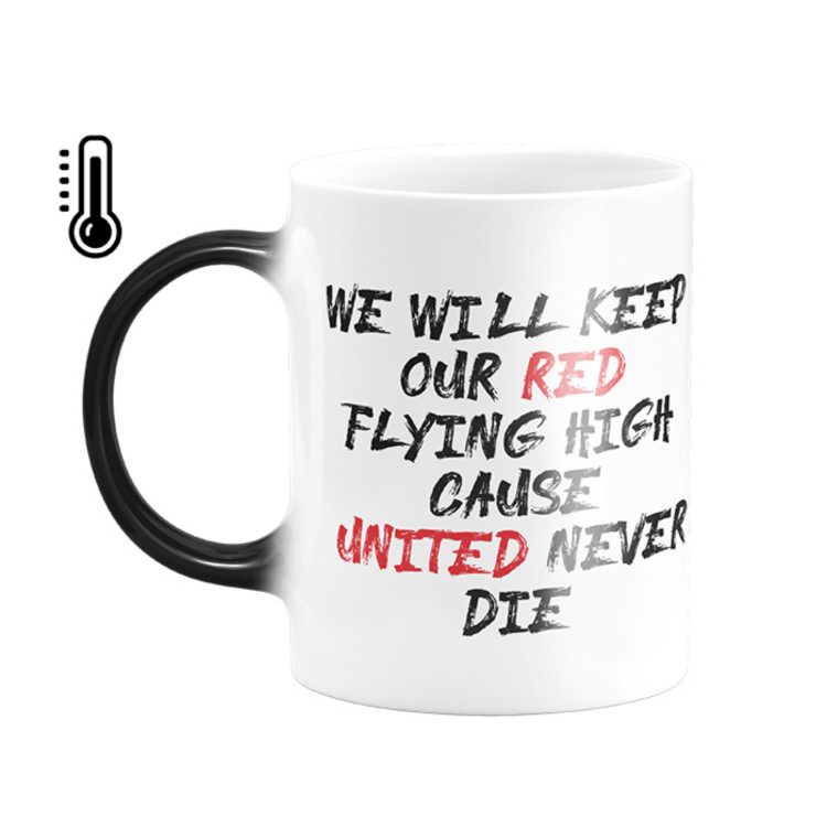 ماگ ( جعبه کادویی رایگان) حرارتی منچستر یونایطد کد 01 Manchester United