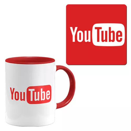 خرید ماگ-لیوان یوتیوب کد 02 بدون زیرلیوانی