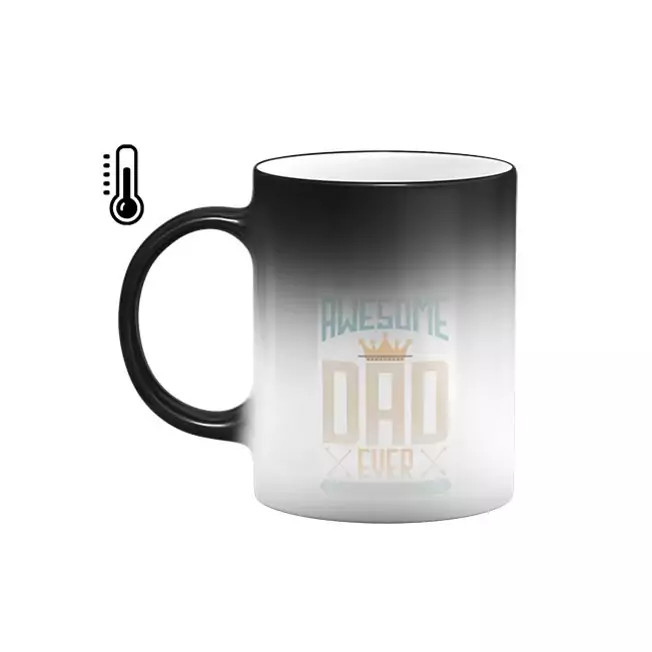 ماگ ( جعبه کادویی رایگان) حرارتی روز پدر کد 06