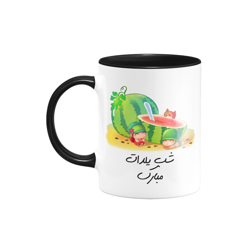 ماگ ( جعبه کادویی رایگان)   یلدات مبارک کد 16