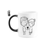 ماگ ( جعبه کادویی رایگان) حرارتی عشق کد 22