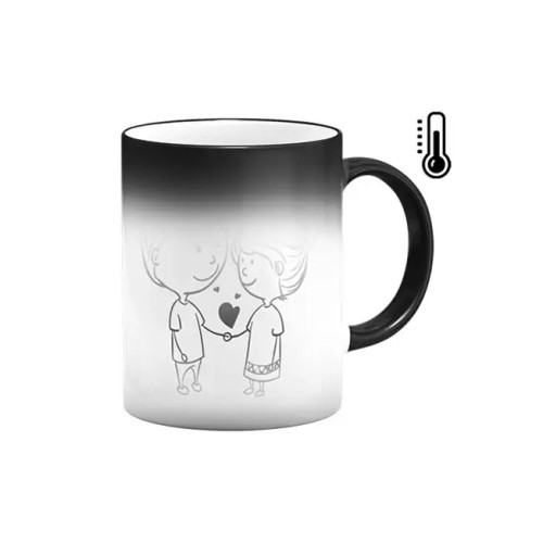 ماگ ( جعبه کادویی رایگان) حرارتی عشق کد 22