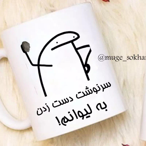 ماگ ( جعبه کادویی رایگان) شخصی (به لیوانم دست نزن 2)