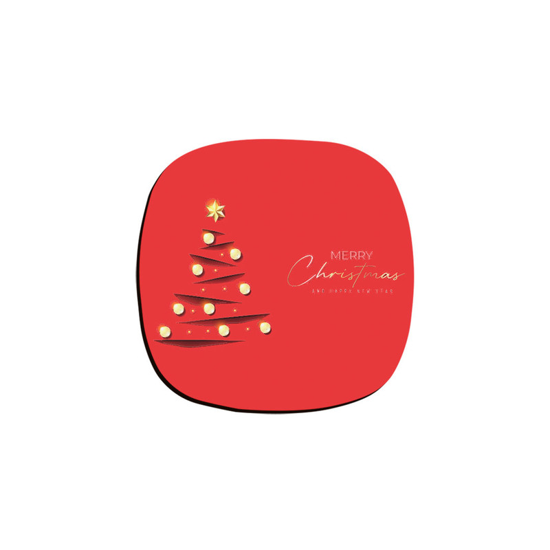 زیر لیوانی ترمه طراحان ایده مدل christmas کد cfp1806