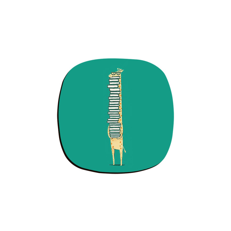 زیر لیوانی ترمه طراحان ایده مدل زرافه کتاب خون کد cfp128