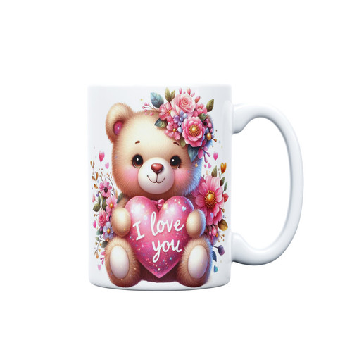 ماگ ( جعبه کادویی رایگان) عروسکی Love کد 088