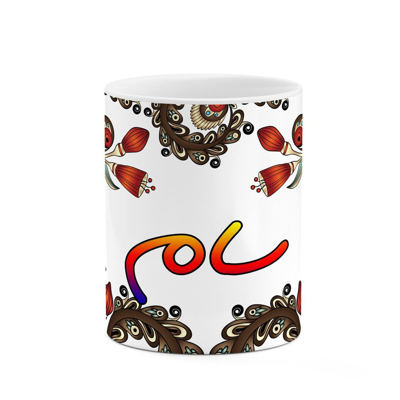 ماگ ( جعبه کادویی رایگان)    اسم سام  سنتی گل و بته کد mgh45508