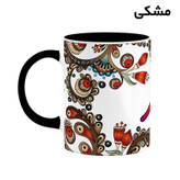ماگ ( جعبه کادویی رایگان) اسم امید سنتی گل و بته کد mgh43774