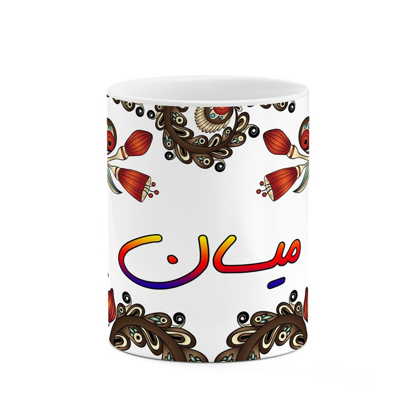 ماگ ( جعبه کادویی رایگان)    اسم میسان  سنتی گل و بته کد mgh47864