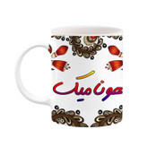 ماگ ( جعبه کادویی رایگان) اسم هونامیک سنتی گل و بته کد mgh48327