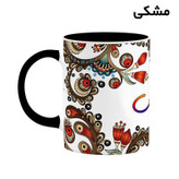 ماگ ( جعبه کادویی رایگان) اسم آمستریس سنتی گل و بته کد mgh43765