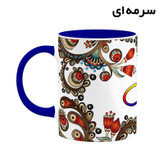 ماگ ( جعبه کادویی رایگان) اسم امیتیس سنتی گل و بته کد mgh43772