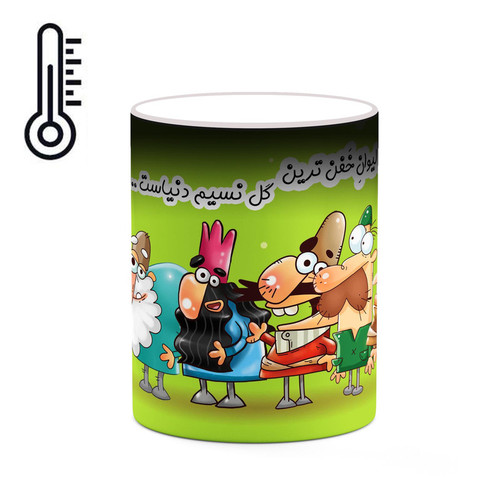 ماگ ( جعبه کادویی رایگان) حرارتی لیوان گل نسیم دیرین دیرین کد mgh63893