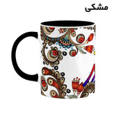 ماگ ( جعبه کادویی رایگان) اسم فیروز سنتی گل و بته کد mgh46476