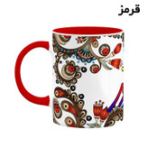 ماگ ( جعبه کادویی رایگان) اسم فیروز سنتی گل و بته کد mgh46476