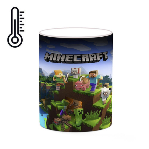 ماگ ( جعبه کادویی رایگان) حرارتی ماینکرافت minecraft mgh41259