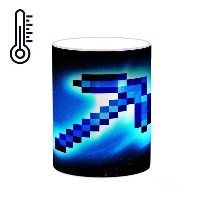 ماگ ( جعبه کادویی رایگان)  حرارتی   ماینکرافت minecraft  mgh41527
