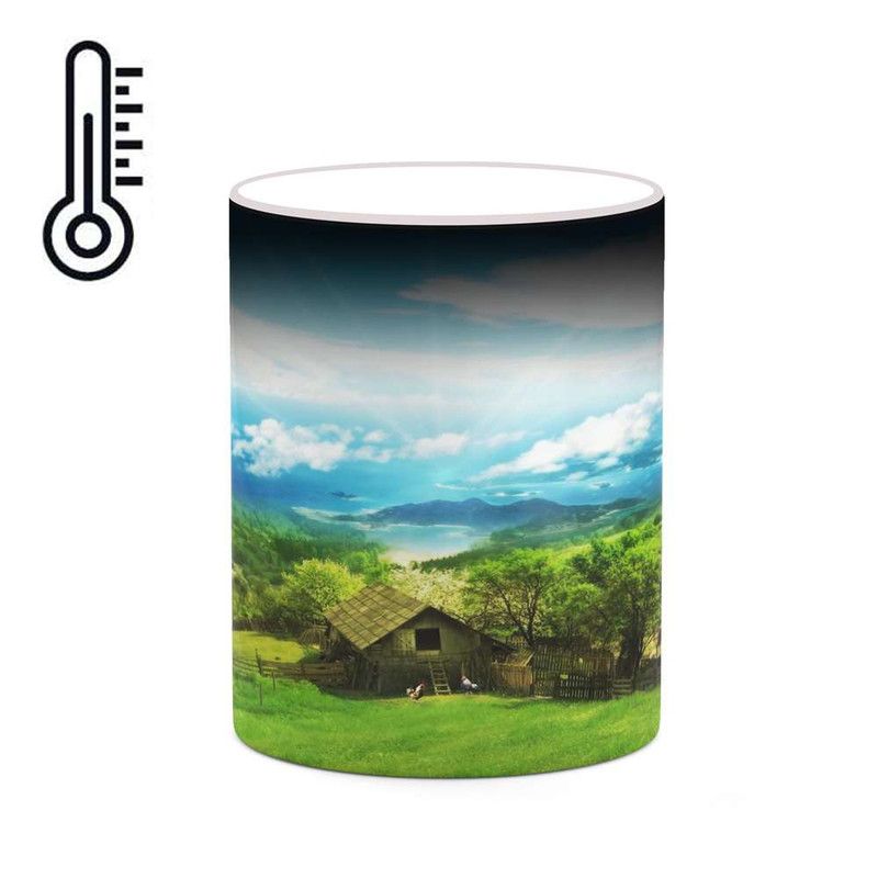 ماگ ( جعبه کادویی رایگان)  حرارتی   منظره کد mgh20724