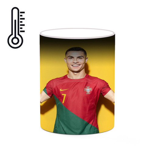 ماگ ( جعبه کادویی رایگان) حرارتی Ronaldo رونالدو mgh43165