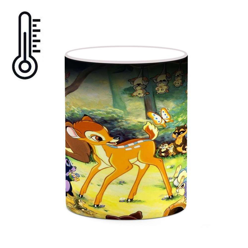 ماگ ( جعبه کادویی رایگان)  حرارتی   کارتون Bambi کد mgh22200