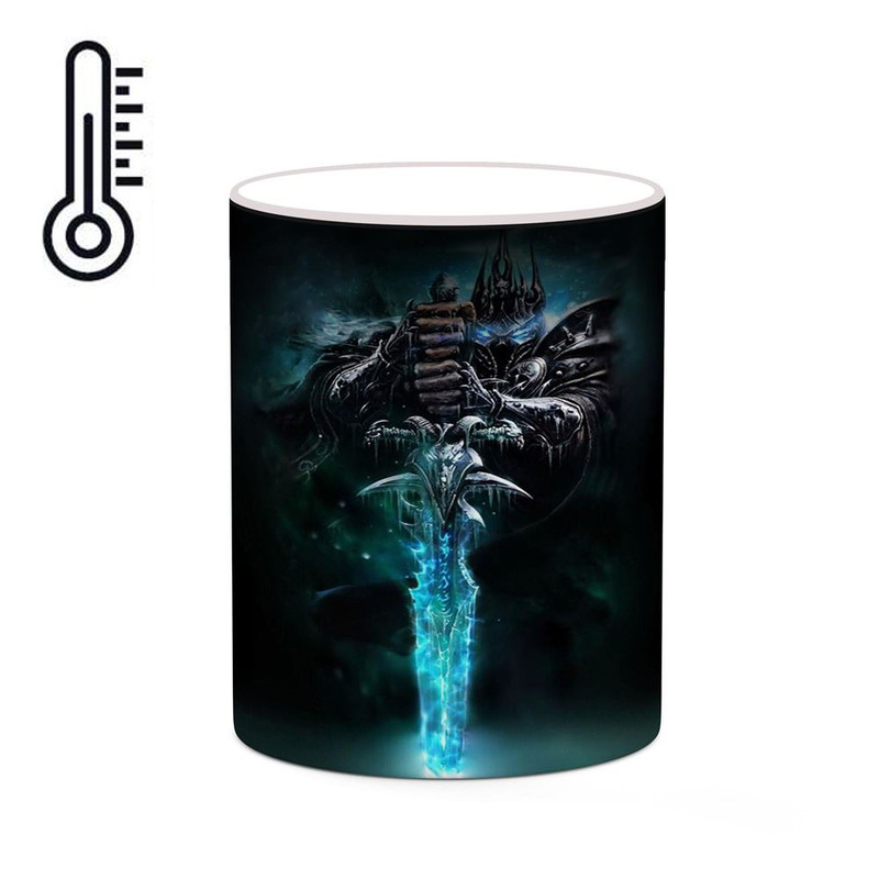 ماگ ( جعبه کادویی رایگان)  حرارتی   بازی وارکرفت Warcraft IIː Tides Of Darkness کد mgh31312