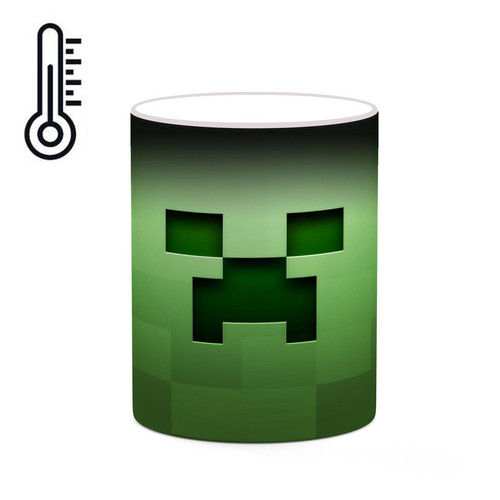 ماگ ( جعبه کادویی رایگان) حرارتی ماینکرافت minecraft mgh41589