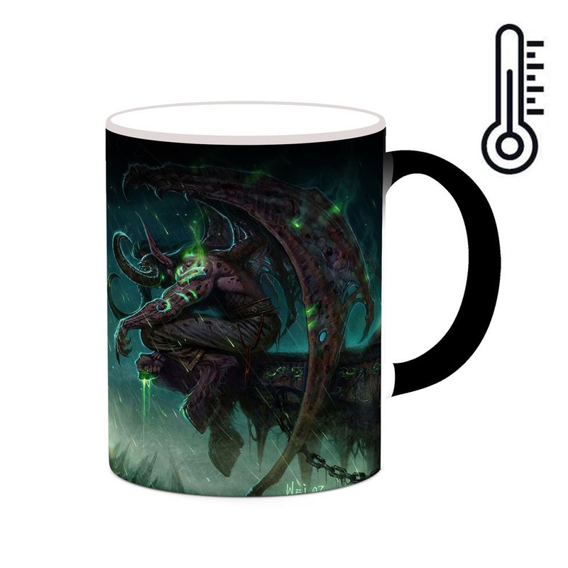 ماگ ( جعبه کادویی رایگان)  حرارتی   بازی وارکرفت World Of Warcraft کد mgh31385