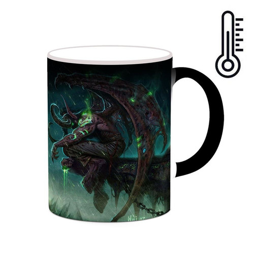 ماگ ( جعبه کادویی رایگان) حرارتی بازی وارکرفت World Of Warcraft کد mgh31385