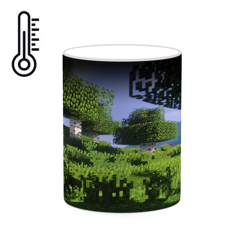 ماگ ( جعبه کادویی رایگان)  حرارتی   ماینکرافت minecraft  mgh41328