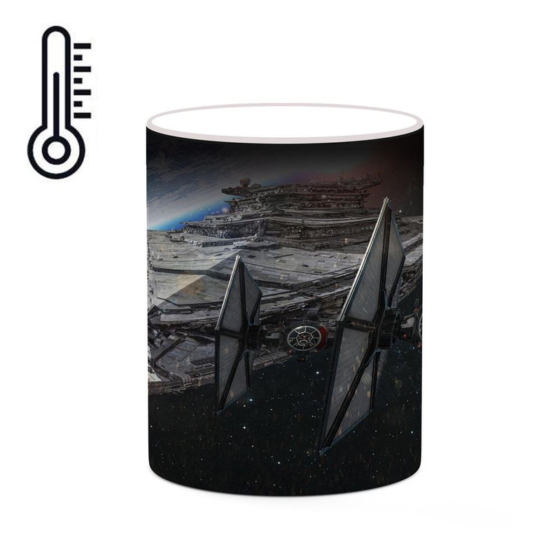 ماگ ( جعبه کادویی رایگان)  حرارتی   بازی جنگ ستارگان Star Warsː TIE Fighter کد mgh30358
