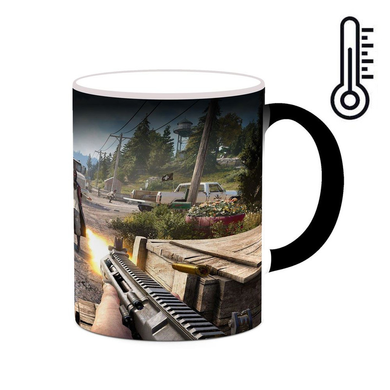 ماگ ( جعبه کادویی رایگان)  حرارتی   بازی پابجی PUBG کد mgh30016