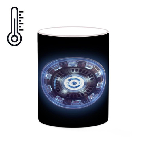 ماگ ( جعبه کادویی رایگان) حرارتی مرد آهنی Iron Man کد mgh39130