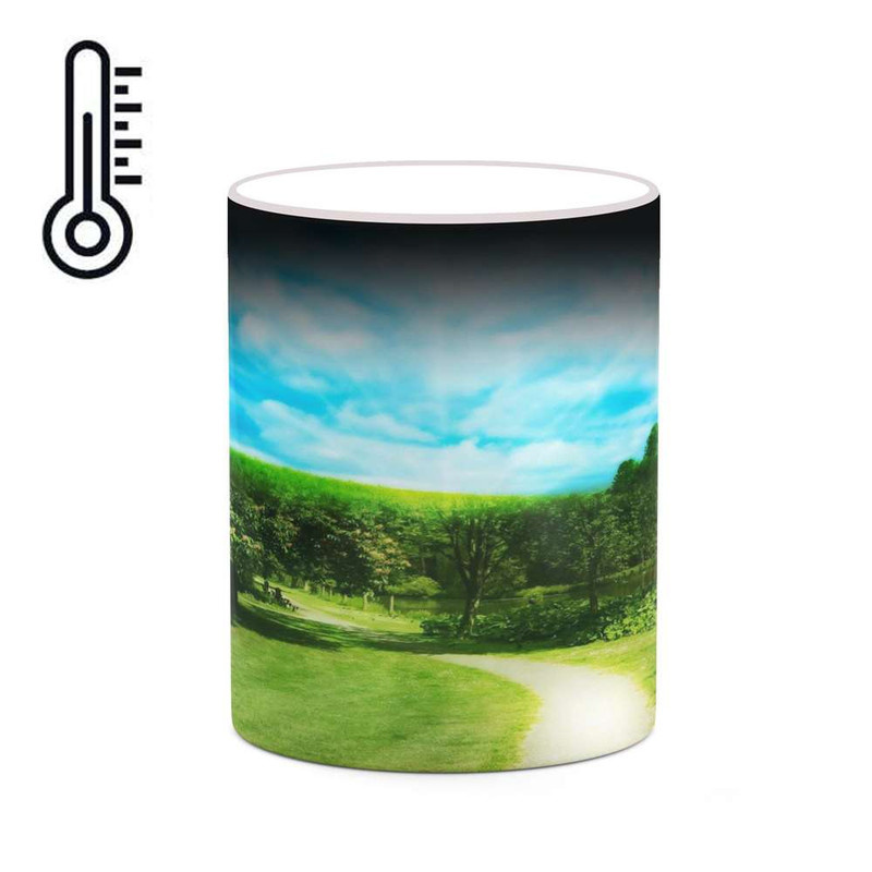 ماگ ( جعبه کادویی رایگان)  حرارتی   منظره کد mgh20725