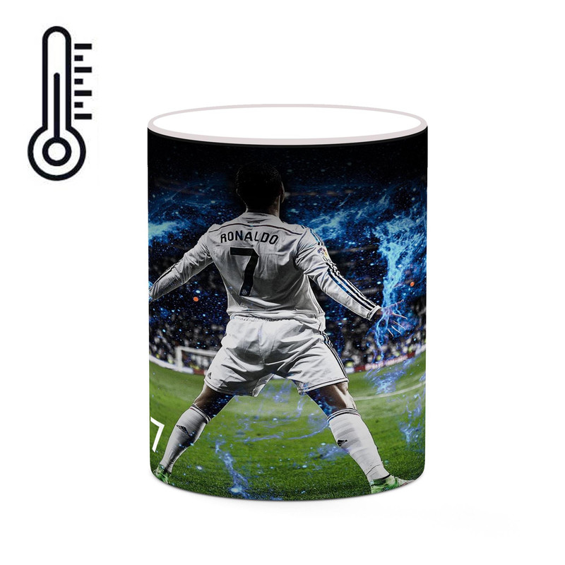 ماگ ( جعبه کادویی رایگان)  حرارتی   Ronaldo رونالدو  mgh42951