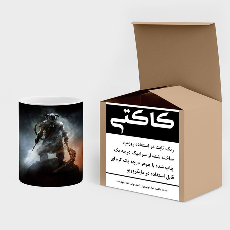 ماگ ( جعبه کادویی رایگان) بازی The Elder Scrolls Vː Skyrim کد mgh30782
