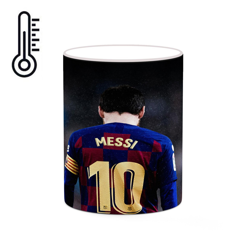 ماگ ( جعبه کادویی رایگان)  حرارتی   Leo Messi لئو مسی  mgh42549