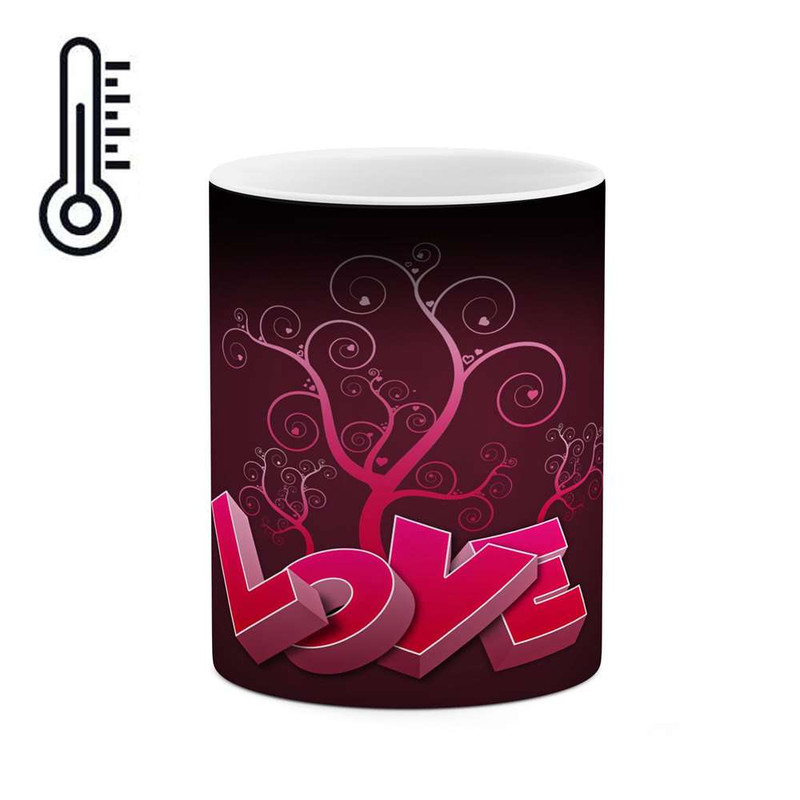 ماگ ( جعبه کادویی رایگان)  حرارتی   LOVE کد mgh11257