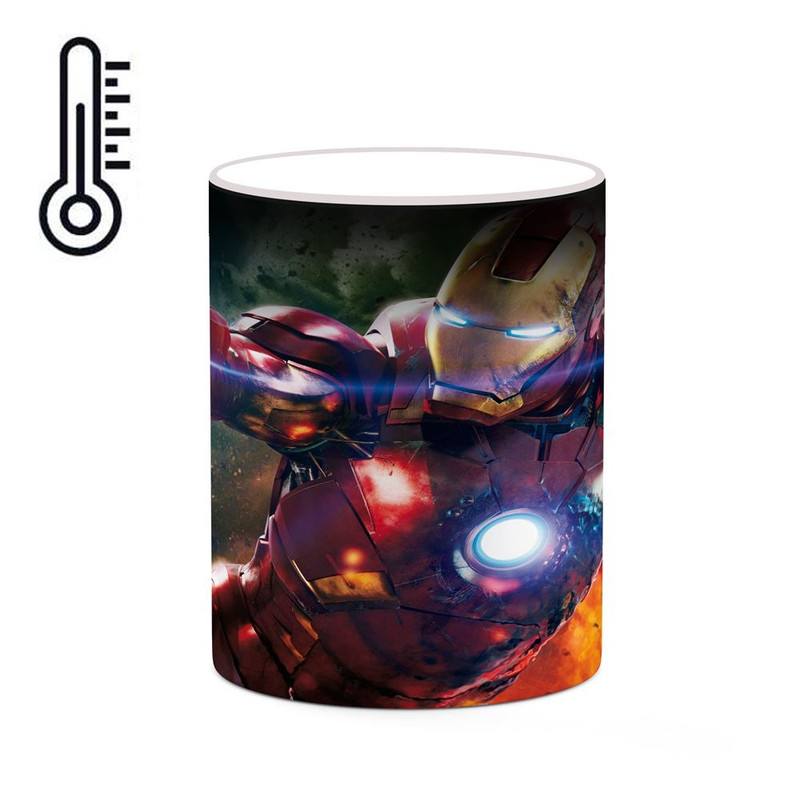 ماگ ( جعبه کادویی رایگان)  حرارتی   اونجرز The Avengers کد mgh40073