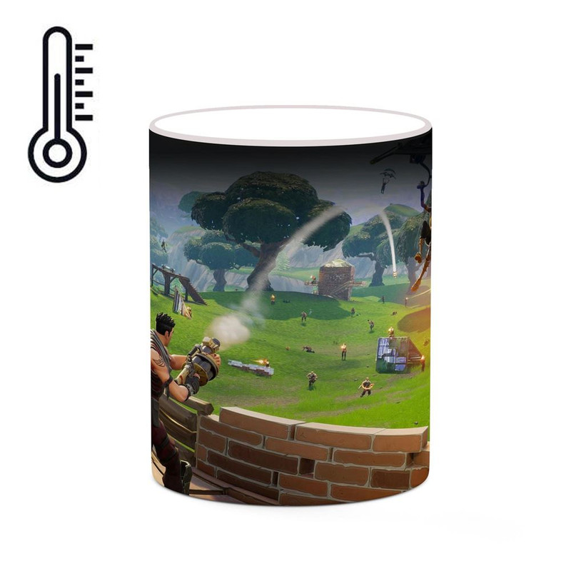 ماگ ( جعبه کادویی رایگان)  حرارتی   بازی فورتنایت Fortniteː Battle Royale کد mgh28509