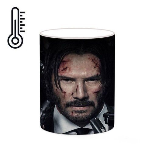 ماگ ( جعبه کادویی رایگان) حرارتی جان ویک john wick 4 mgh26451