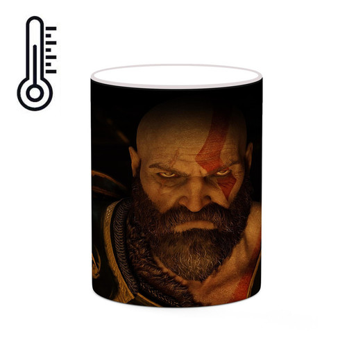 ماگ ( جعبه کادویی رایگان) حرارتی گاد آف وار God Of War mgh40475