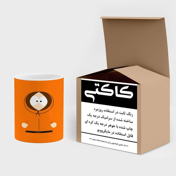 ماگ ( جعبه کادویی رایگان) کارتون South Park کد mgh23131