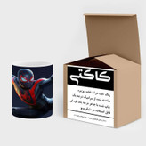 ماگ ( جعبه کادویی رایگان) کارتون Spider Man کد mgh23204