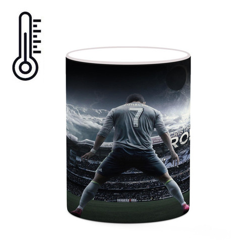 ماگ ( جعبه کادویی رایگان) حرارتی Ronaldo رونالدو mgh43022