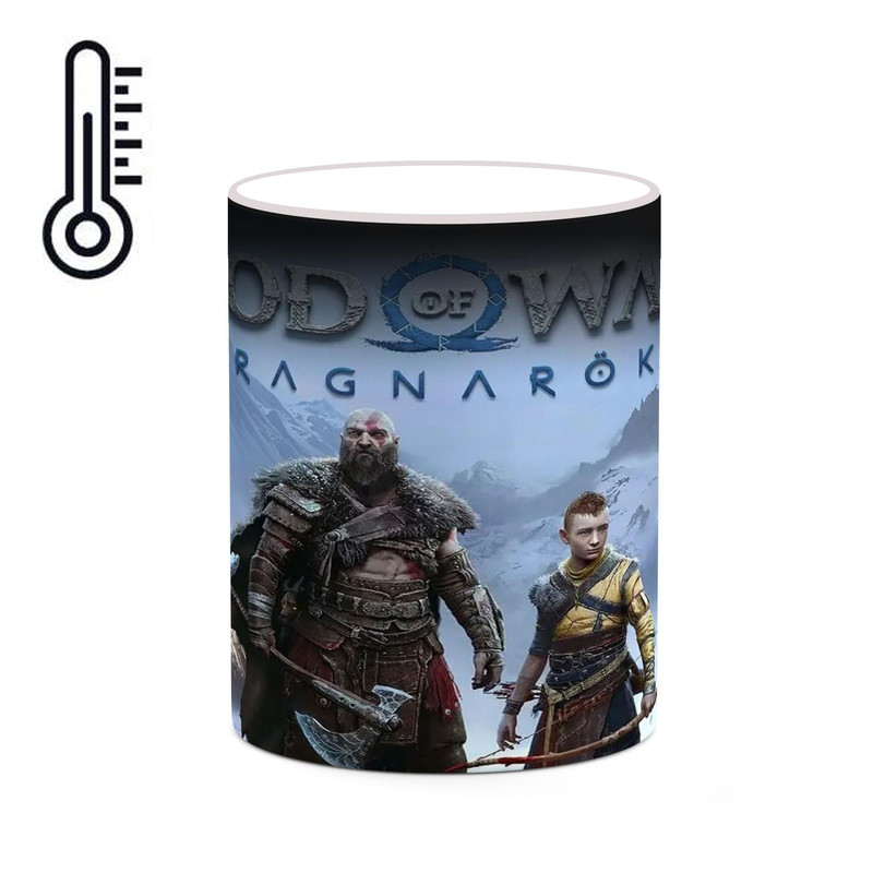 ماگ ( جعبه کادویی رایگان)  حرارتی   گاد آف وار God Of War  mgh40597