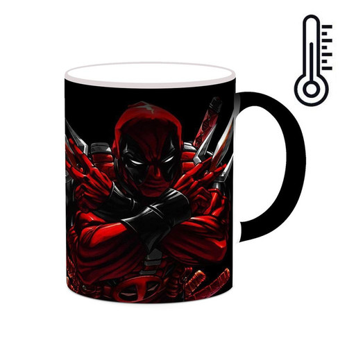 ماگ ( جعبه کادویی رایگان) حرارتی ددپول Deadpool کد mgh38376