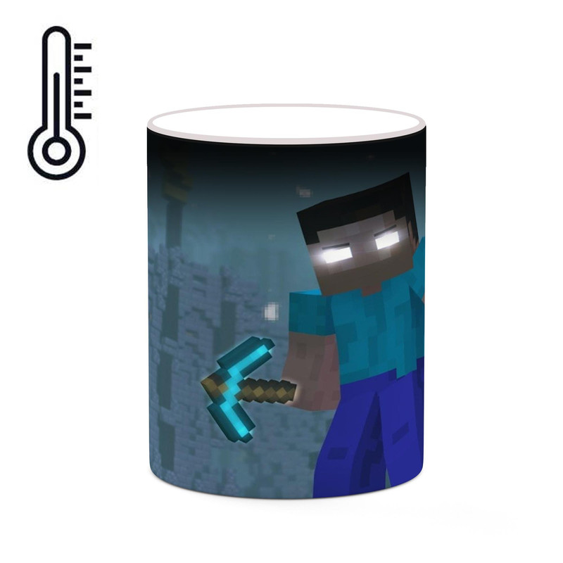 ماگ ( جعبه کادویی رایگان)  حرارتی   ماینکرافت minecraft  mgh41170